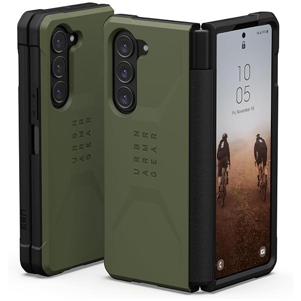 URBAN ARMOR GEAR UAG-GLXZFD5-C-OL Galaxy Z Fold 5対...