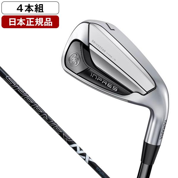 日本正規品 YAMAHA inpres DRIVE STAR TypeD アイアンセット4本組(#7...