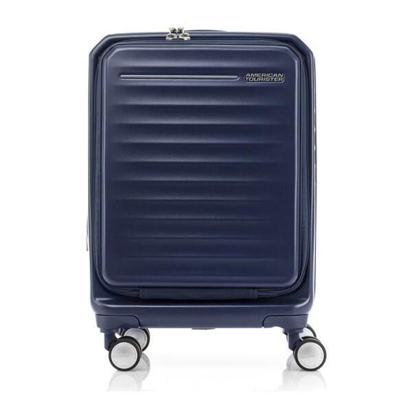 アメリカンツーリスター スーツケース 機内持ち込み Sサイズ ネイビー フロンテック 容量拡張 軽量...