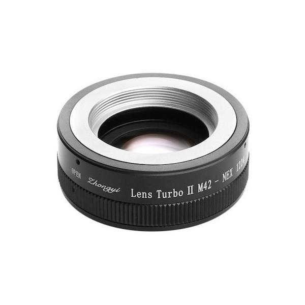 中一光学 Lens Turbo II M42-NEX フォーカルレデューサー マウントアダプター(M...