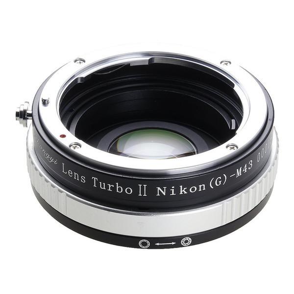 中一光学 Lens Turbo II N/G-m43 フォーカルレデューサー マウントアダプター(ニ...