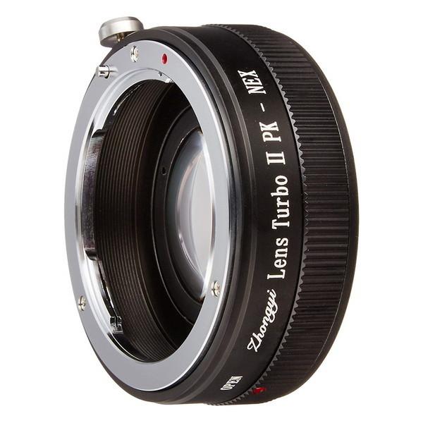 中一光学 Lens Turbo II PK-NEX フォーカルレデューサー マウントアダプター(ペン...