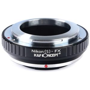 K&F Concept KF-CNRFX レンズマウントアダプター(旧コンタックスC・ニコンSマウント(外爪)レンズ → 富士フィルムXマウント変換)