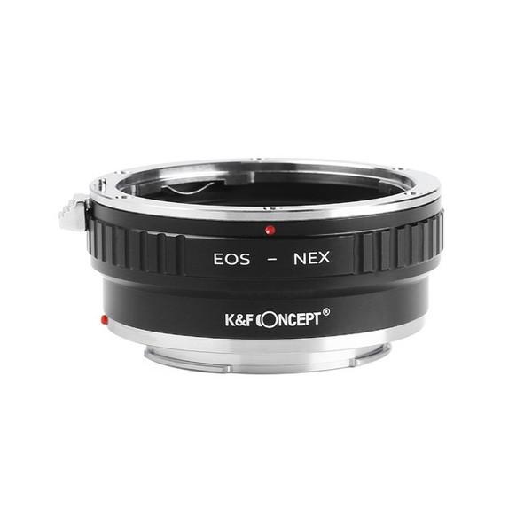 K&amp;F Concept KF-EFE2 レンズマウントアダプター(キヤノンEFマウントレンズ → ソ...