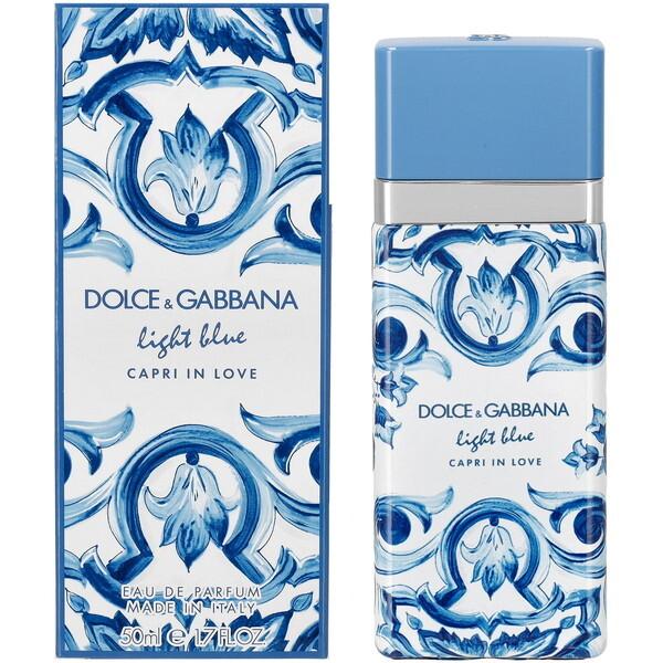 D&amp;G ドルチェ&amp;ガッバーナ ライトブルー カプリインラブ オードパルファム 50mL DG-LIG...