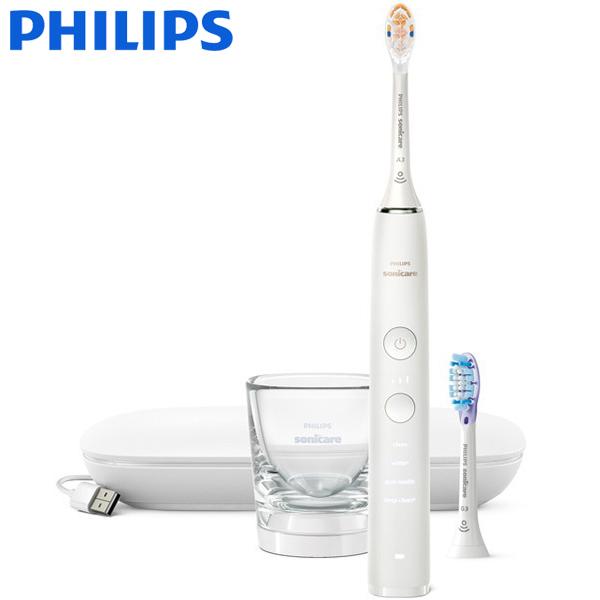 PHILIPS HX9911/57 ホワイト ソニッケアー ダイヤモンドクリーン 9000 電動歯ブ...