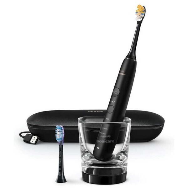 PHILIPS HX9911/99 ブラック ソニッケアー ダイヤモンドクリーン 9000 電動歯ブ...