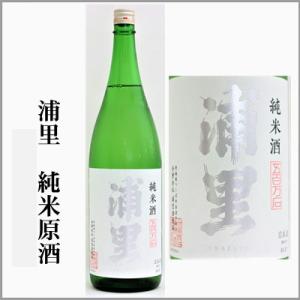 浦里　純米原酒　火入れ　1800ml　[茨城県つくば市]　【5月〜10月はクール便発送】