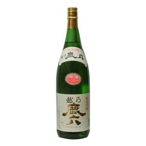 越乃鹿六 純米吟醸 1800ml 近藤酒造 日本酒 美味しんぼ