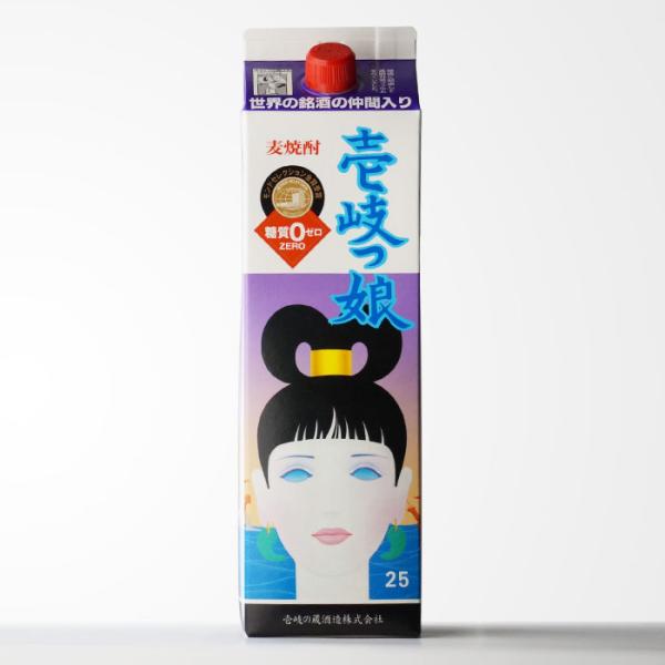 送料別 壱岐っ娘 1800mlパック 壱岐の蔵酒造 麦焼酎 お酒 御歳暮