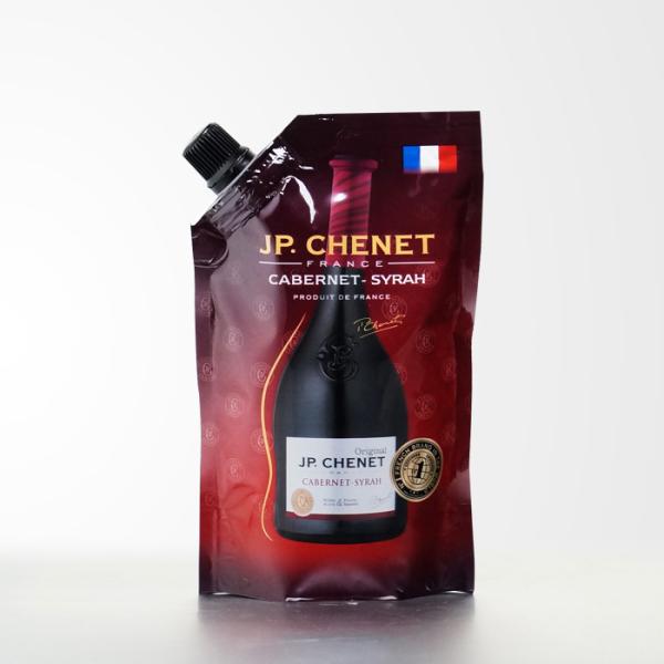 送料別 JP.シェネ カベルネ・シラー イージーパック 187ml フランス 辛口 赤ワイン お酒 ...