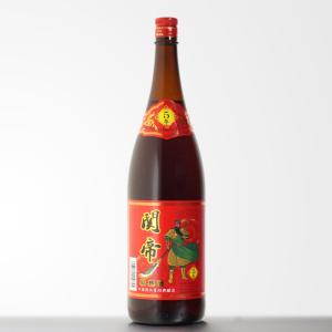 送料別 関帝陳年5年 紹興酒 17度 1800ml瓶 中国酒 お酒 御歳暮 : 酒
