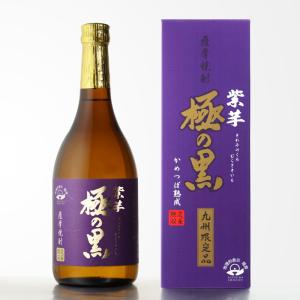 送料別 さつま無双 極の黒 紫芋 25度 720ml 鹿児島県 箱付き 焼酎 薩摩焼酎 芋 お酒 酒 お酒 ギフト 父の日｜酒シンドバッドヤフー店