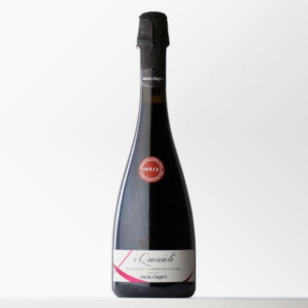 送料別 クエルチオーリ・レッジャーノ・ランブルスコ・ドルチェ 750ml メディチ・エルメーテ スパ...