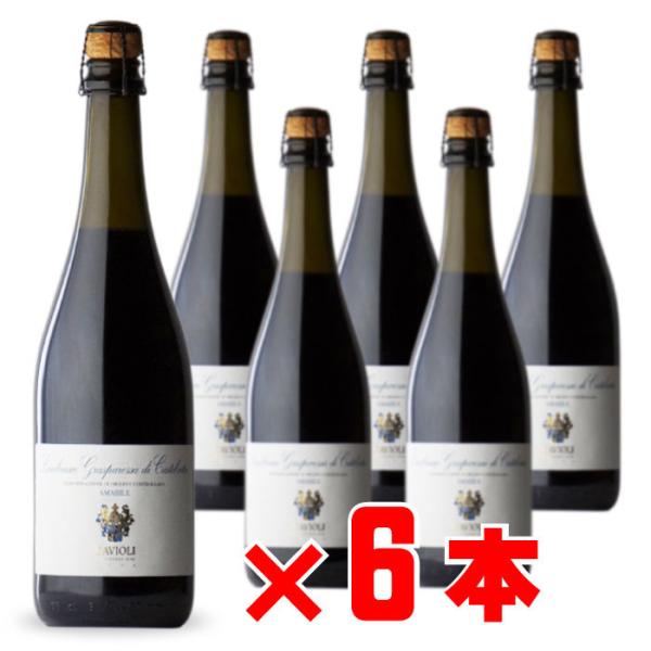 地域別 送料無料 ガヴィオリ・ランブルスコ・グラスパロッサ・ディ・カステルヴェトロ・アマービレ 微発...