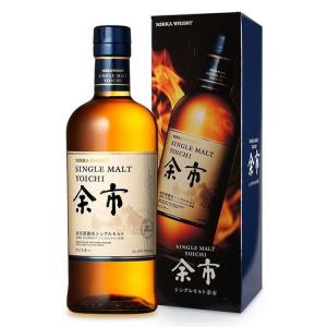 ニッカ シングルモルト 余市 700ml 45度「化粧箱付き」国産ウイスキー