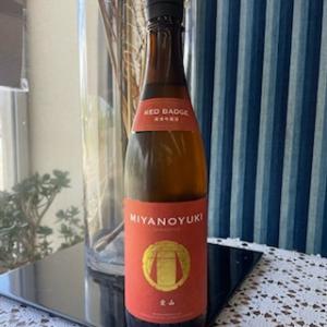 宮の雪 BADGEシリーズ レッドバッジ 愛山 純米吟醸生原酒 720ml 日本酒 特約店限定酒 宮崎本店 三重の酒 ※クール便指定