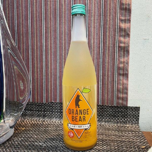 オレンジベア Orangebear 720ml リキュール 元坂酒造 熊野みかん 三重の酒　低アルコ...