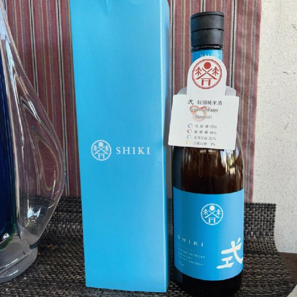 式 SHIKI MELLOW 花香 青ラベル 720ml 日本酒 特別純米酒 アッサンブラージュ 河...