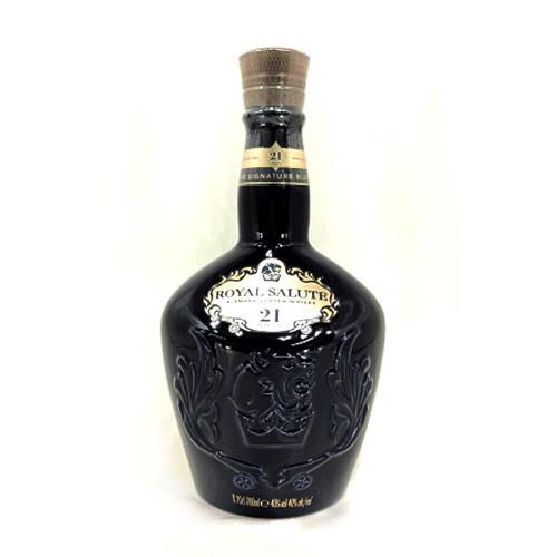ロイヤルサルート ２１年 シグネチャーブレンド （青）７００ml 直輸入