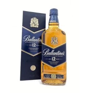 バランタイン12年 丸ボトル 旧ボトル 700ml 化粧箱付 ウイスキー