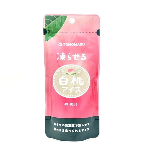 友桝 果実アイス 白桃 ８０ｇ