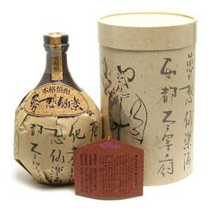 送料無料 御歳暮 お歳暮 麦焼酎 40度 夢想仙楽 720ml 光酒造｜sake-tonya