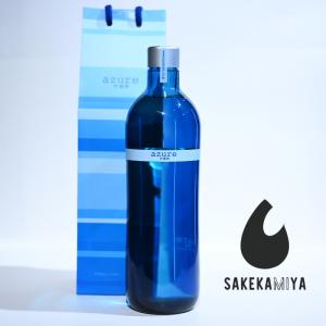 土佐鶴 とさつる 吟醸酒 azure アジュール 720ml|正規特約店|深海を思わせるブルー|海洋深層水仕込み|高知 土佐鶴酒造【常温便発送】
