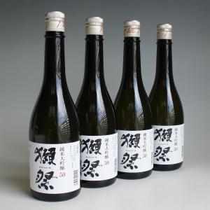獺祭 磨き50 五割 純米大吟醸 720ml 4本 ギフト包装不可
