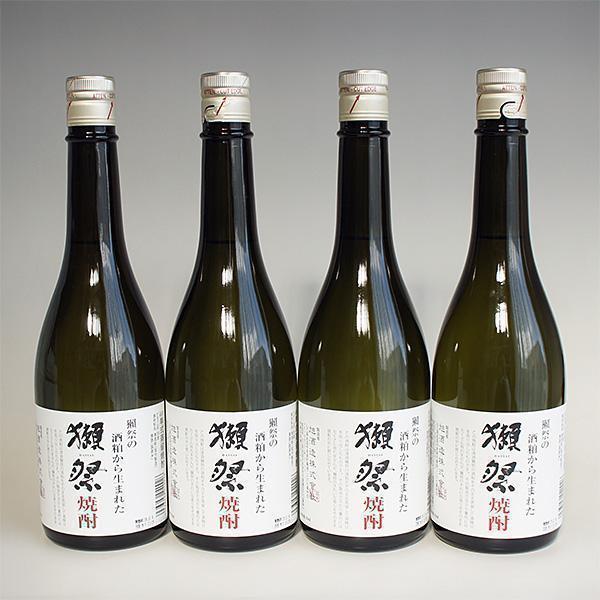 酒粕焼酎 獺祭 焼酎 39度 720ml 4本 ×箱無し ギフト包装不可 旭酒造 山口県  TH