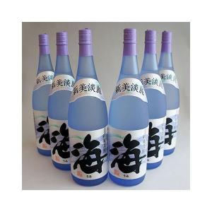 芋焼酎 大海酒造 海 うみ 1800ml 6本 25度 鹿児島県 ケース販売 ギフト対応不可｜酒百花 昇栄丸 Yahoo!店