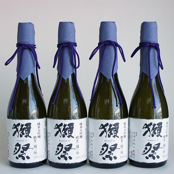 獺祭 日本酒セット 720ml 4本組 純米大吟醸 磨き 二割三分23 ギフト対応不可 TH