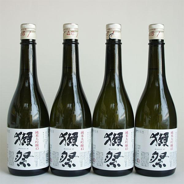 獺祭 日本酒セット 720ml 4本組 純米大吟醸 45 ギフト対応不可 TH