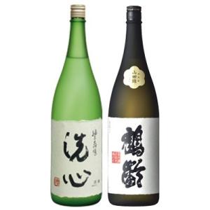 飲み比べセット 鶴齢 純米大吟醸 山田錦37％精米/朝日山 洗心 純米大吟醸/720ml 2本 ギフ...