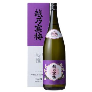 父の日 越乃寒梅 特撰 吟醸酒 1800ml 化粧箱入り 正規取扱店