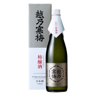 越乃寒梅 生もと系酒母柱焼酎仕込 特醸酒 720ml