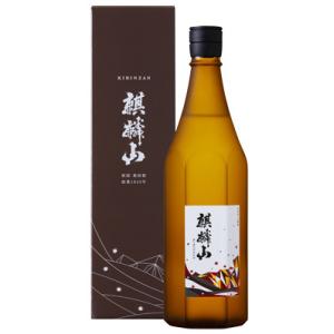 麒麟山酒造 麒麟山 紅葉 金 20年超熟成吟醸酒 1800ml 桐箱入り 専用
