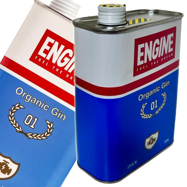 エンジン　ENGINE　オーガニックジン 750ml 缶［イタリア　ジン］［正規品］