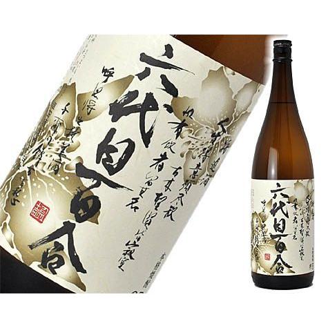 【送料無料】六代目 百合 1800ml 25度　芋焼酎【6本セット】北海道・沖縄・一部地域を除く