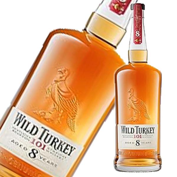 ワイルドターキー　8年　700ml　50.5度　101PROOF　箱なし [正規品]