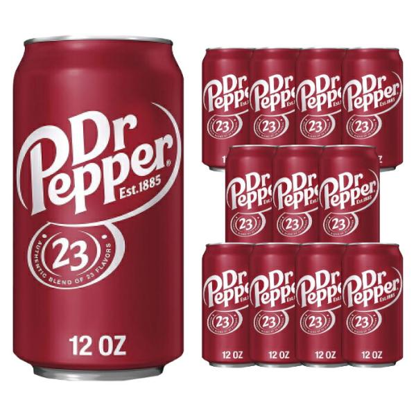 ドクターペッパー 355ml 12本セット | 炭酸飲料 アメリカ 定番 ソフトドリンク ソーダポッ...