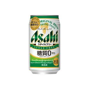 アサヒ スタイルフリー 生 糖質ゼロ 350ml×24本 1ケース ビール類・発泡酒 N｜sakedepotcom