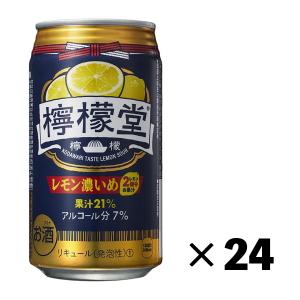 コカ・コーラ 檸檬堂 レモン濃いめ 7% 350ml×24本 1ケース レモンチューハイ 酎ハイ N｜sakedepotcom