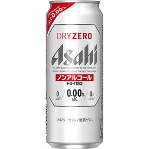 アサヒ　ドライ　ゼロ　【ノンアルコール・ビールテイスト飲料】　500ml×24缶（１ケース）｜sakeking