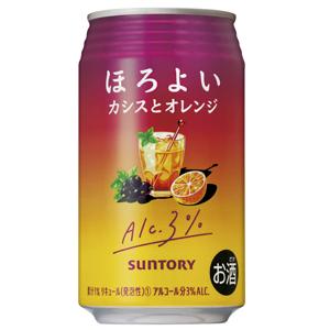 サントリー　ほろよい　カシスとオレンジ　350ml×24缶（１ケース）｜sakeking