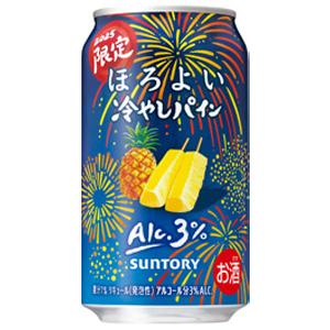 【限定】サントリー　ほろよい　冷やしパイン　350ml　【バラ1缶】