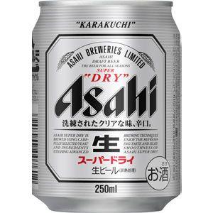 アサヒ　スーパードライ　250ml×24缶（１ケース）｜sakeking