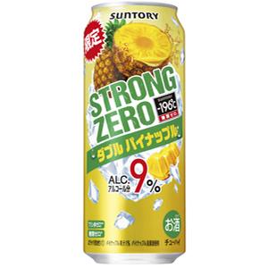 【限定】サントリー　-196℃　ストロングゼロ　ダブルパイナップル　500ml　【バラ1缶】｜sakeking