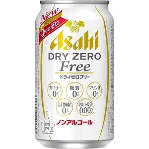 アサヒ　ドライ　ゼロフリー　【ノンアルコール・ビールテイスト飲料】　350ml×24缶（１ケース）