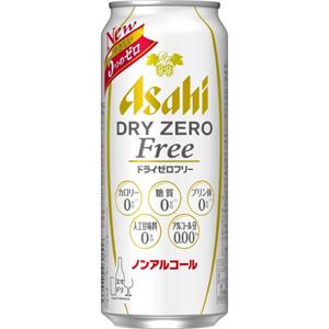 アサヒ　ドライ　ゼロフリー　【ノンアルコール・ビールテイスト飲料】　500ml×24缶（１ケース）｜sakeking